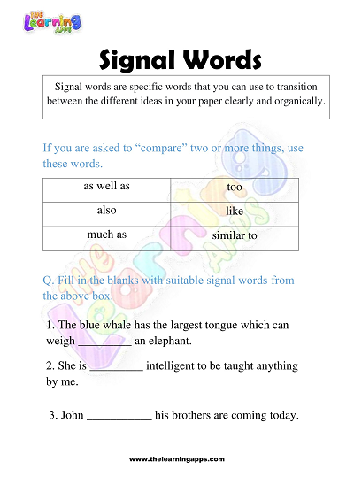 Signal-Words-Worksheets-for-Grade-2-Activity-5