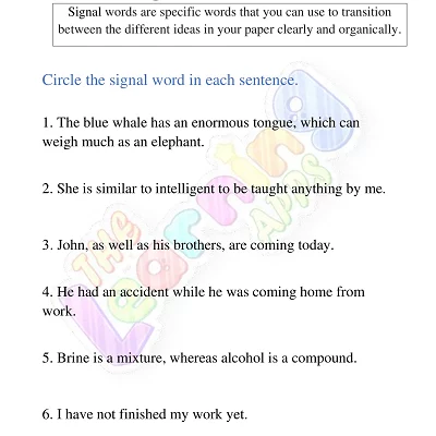 Signal-Words-Worksheets-for-Grade-3-Activity-1