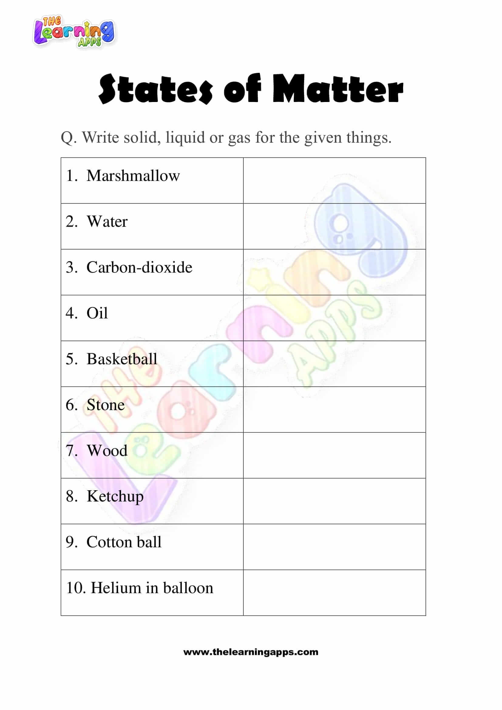 State-of-Matter-Worksheet-for-Grade-Two-Activity-06