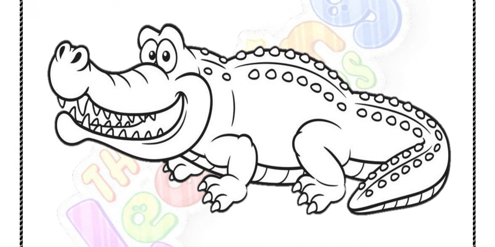 Animal A Printable For Kids - Worksheet