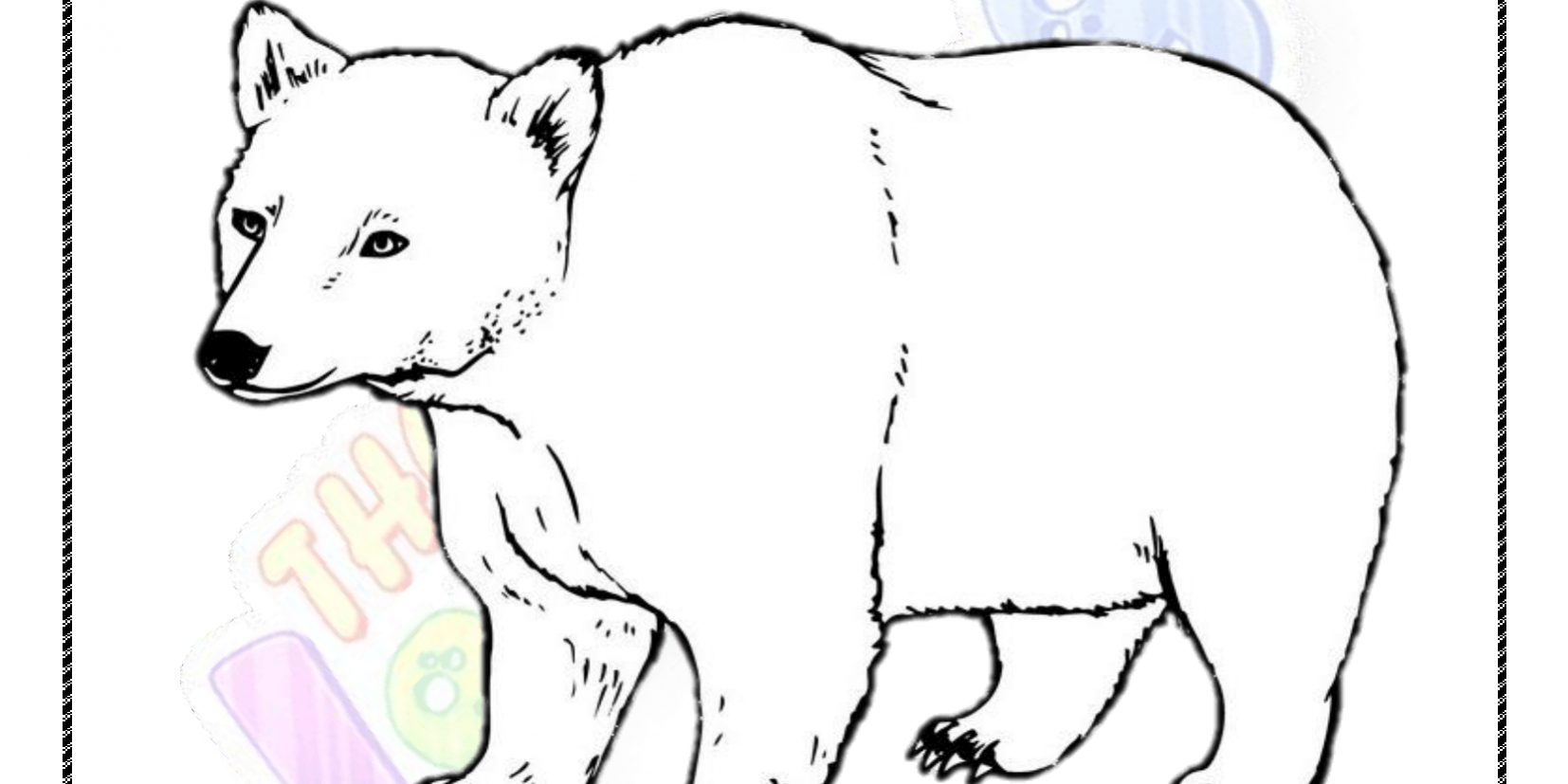 Animal B Printable For Kids - Worksheet