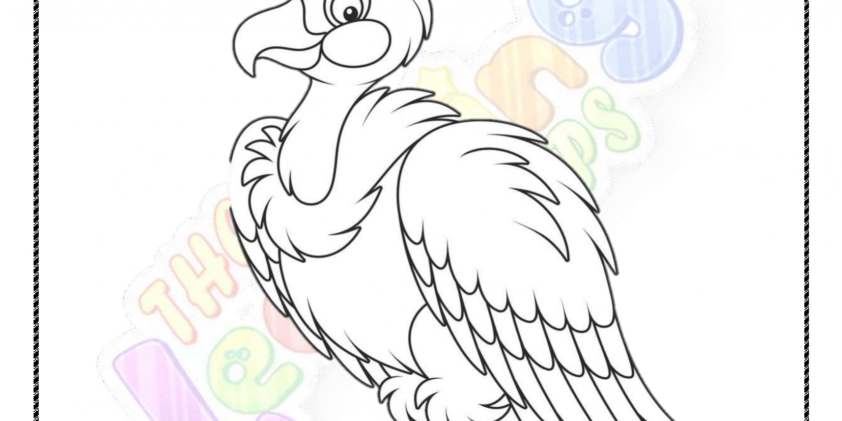 Animal V Printable For Kids - Worksheet