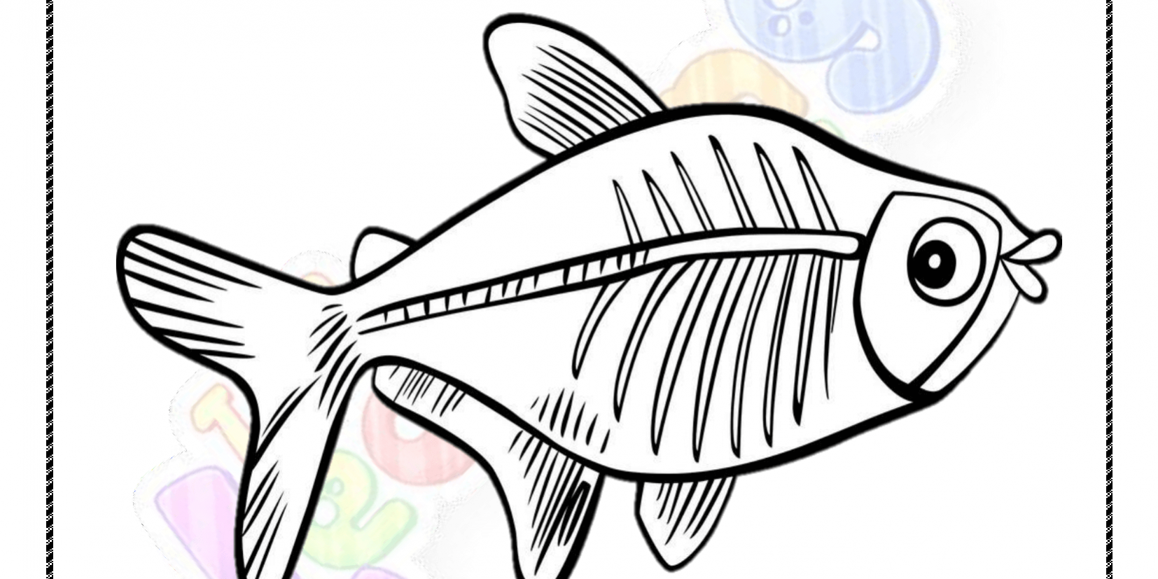 Animal X Printable For Kids - Worksheet