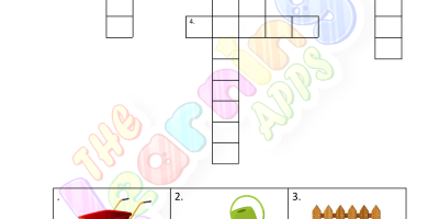 Crossword Puzzles for Grade 3 - Activity 6