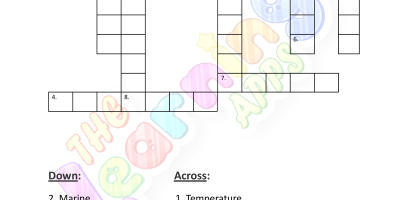 Crossword Puzzles for Grade 3 - Activity 9