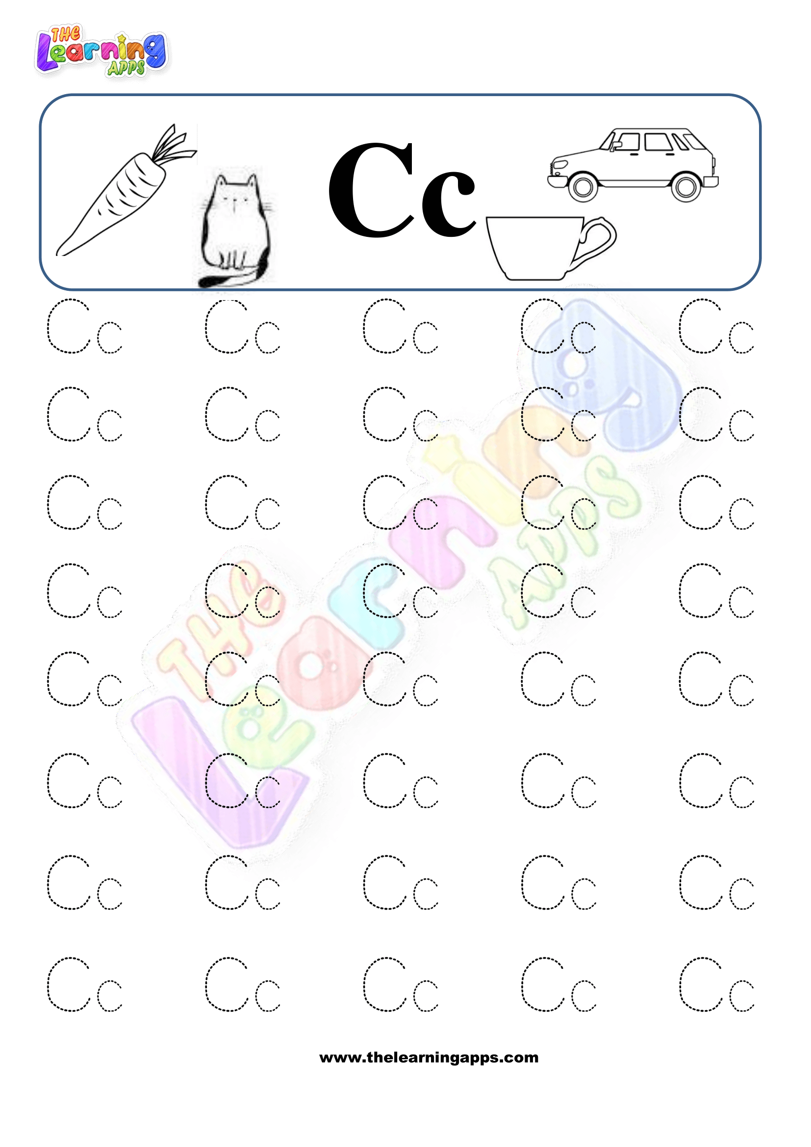 Letter C Worksheet 05