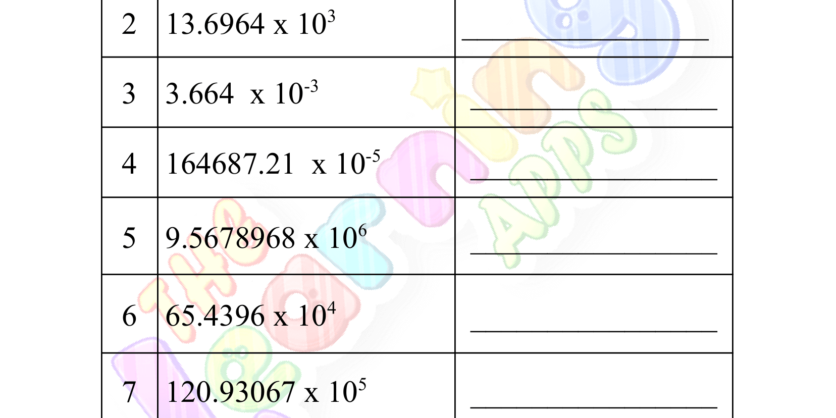 scientific notation worksheet grade 3-03