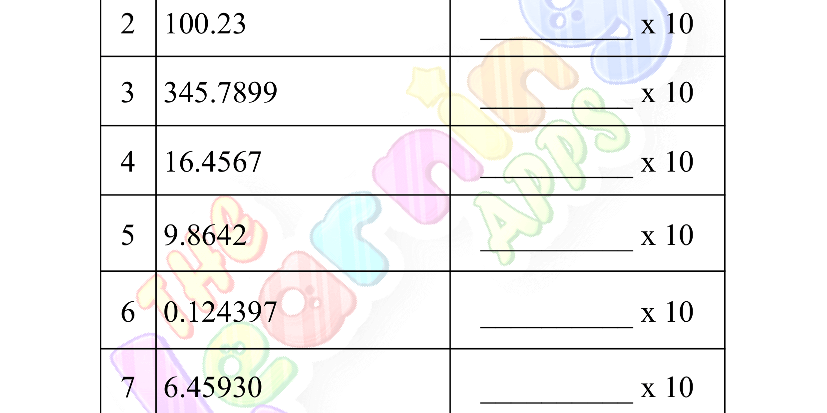 scientific notation worksheet grade 3-05