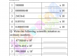 scientific notation worksheet grade 3-10