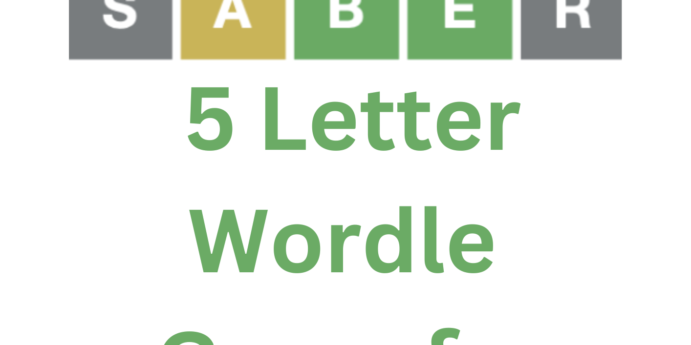 5 Letter Wordle Game for Grade 1