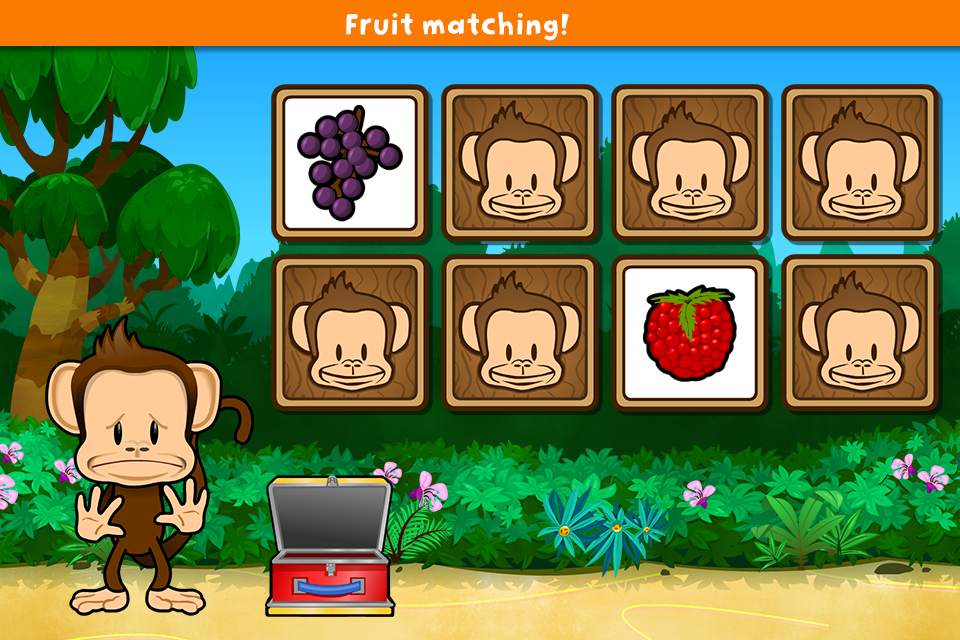 Monkey preschool lunchbox screenshot 2