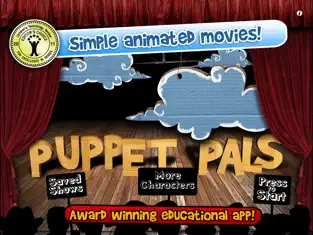 PuPPET PALS HD APP FUN awọn ọmọde