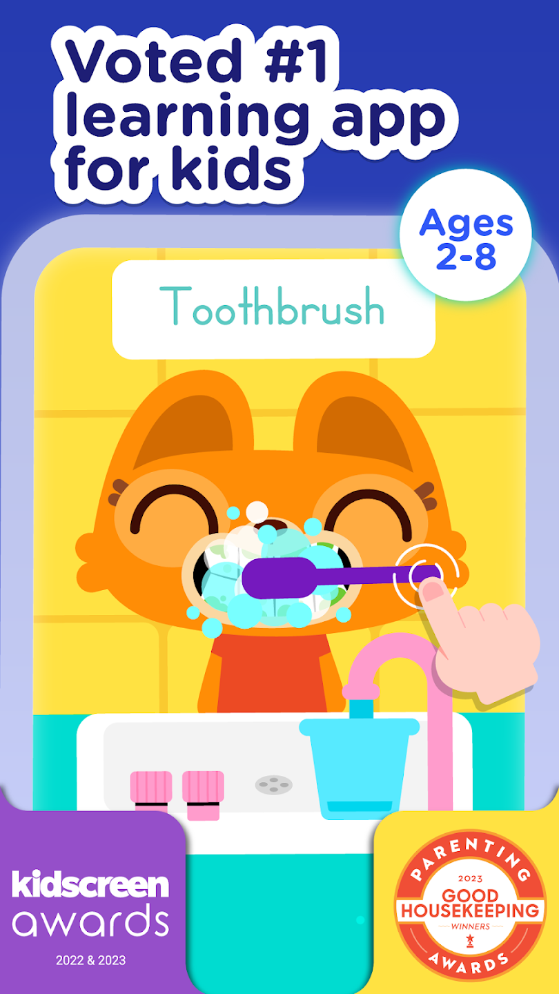 App di apprendimentu Lingokids per u vostru zitellu