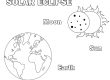 Solar Eclipse Worksheets for Kids