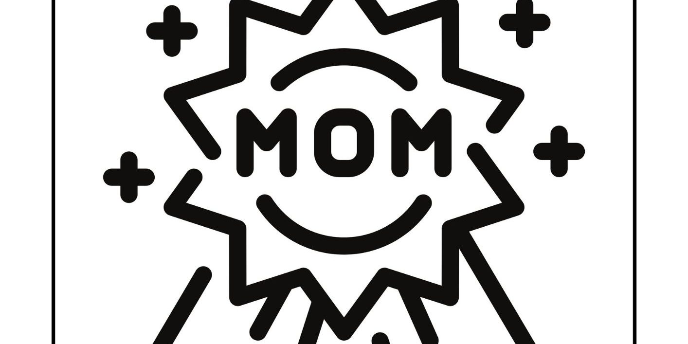 Mothers Day Worksheet – 4 Mother's coloring pages for kids - Thelearningapps