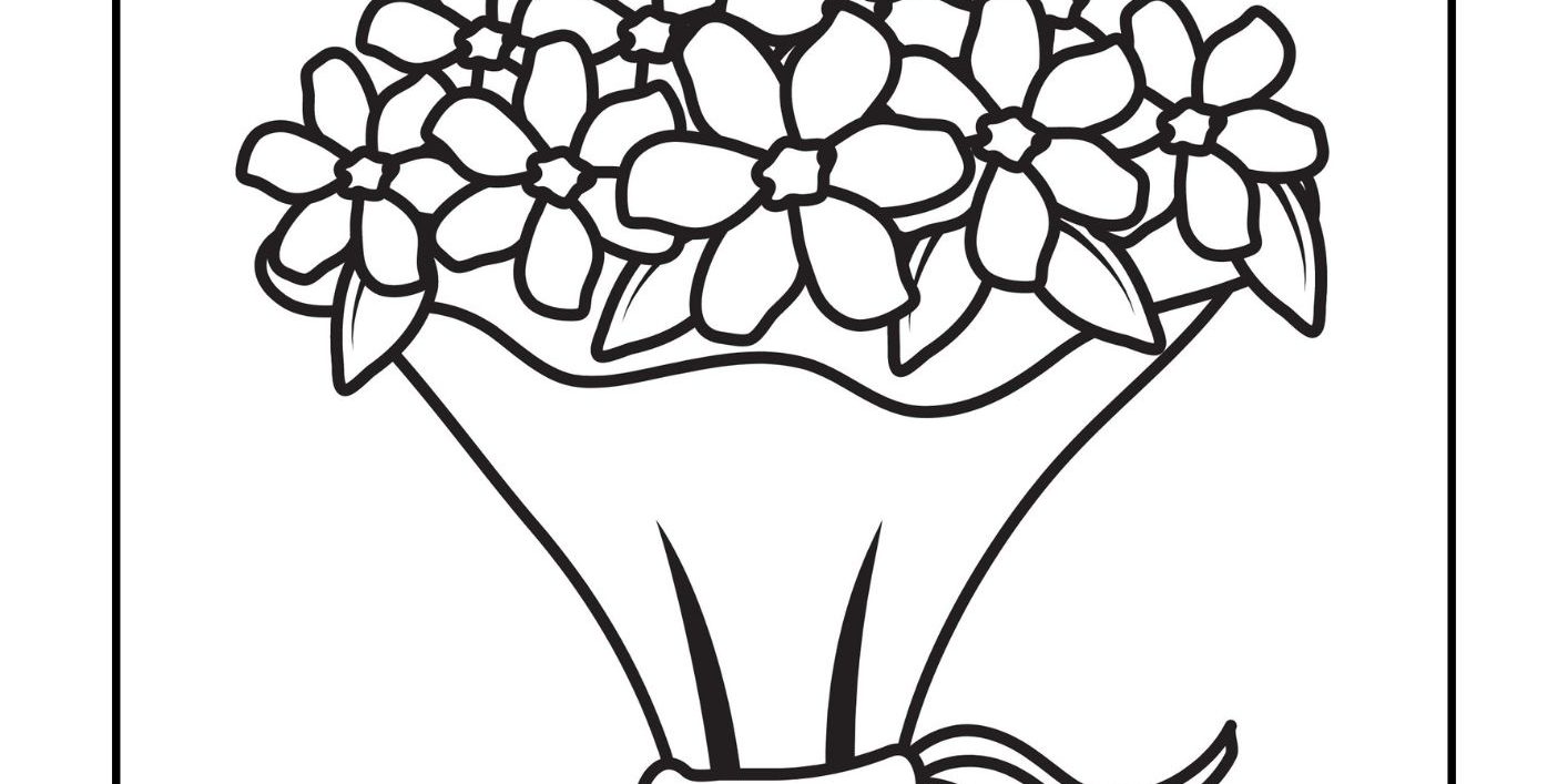 Mothers Day Worksheet – 7 Mother's coloring pages for kids - Thelearningapps