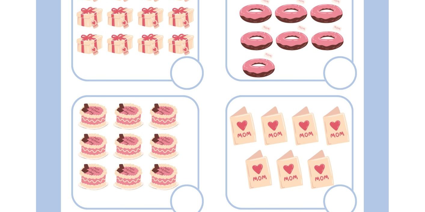 Mothers Day Worksheet – 9 Mother's coloring pages for kids - Thelearningapps