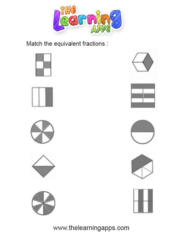 Free Fractions Worksheets for Kids - Fraction Printables
