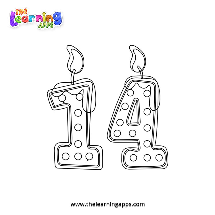 Free Printable Number Coloring Pages For Kids