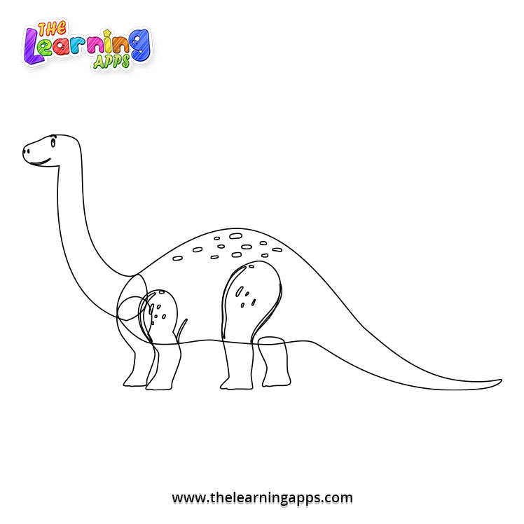 Free Printable Dinosaur Coloring Pages for Kids