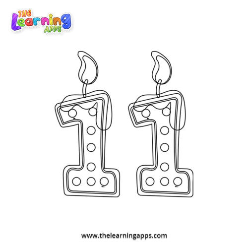 Free Printable Number Coloring Pages For Kids