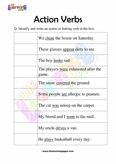 Action-Verbs-Worksheets-for-Grade-3-Activity-10