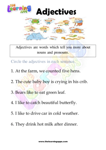 Adjectives Worksheet 05