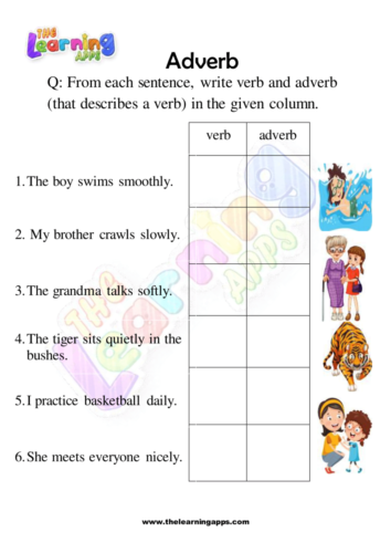 Adverb Worksheet 05