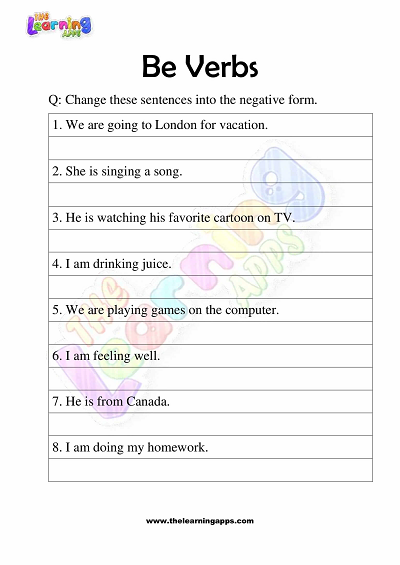Be-Verbs-Worksheets-Grade-3-Activity-7