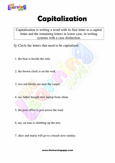 Capitalization-Worksheets-Grade-2-Activity-2