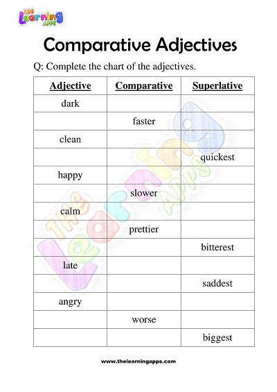 Comparative-Adjectives-Worksheets-Grade-3-Activity-1