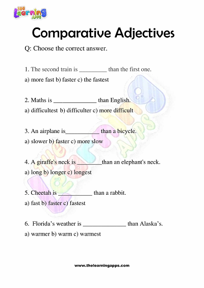 Comparative-Adjectives-Worksheets-Grade-3-Activity-4