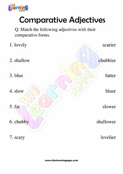 Comparative-Adjectives-Worksheets-Grade-3-Activity-8