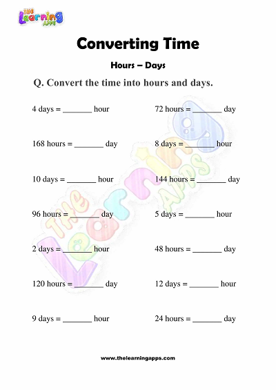 Converting-Time-Worksheets-Grade-3-Activity-5
