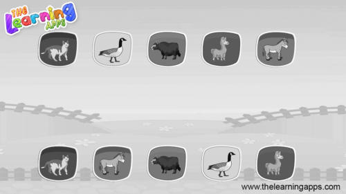 Farm Animals Matching 07