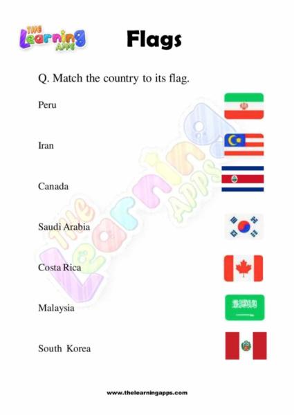 Flag Worksheet 01