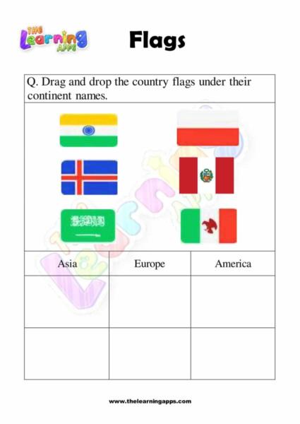 Flag Worksheet 04