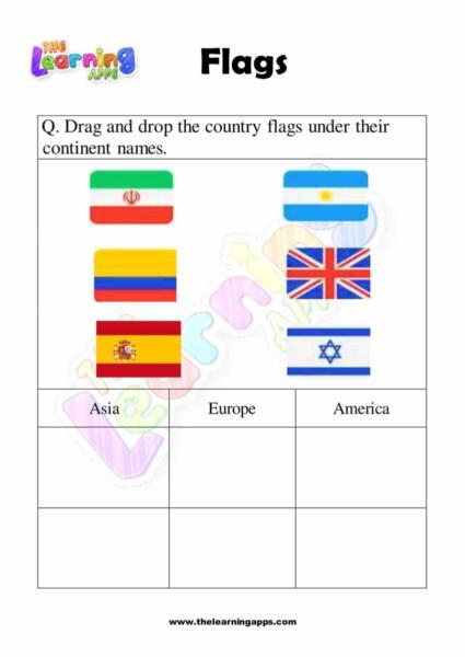 Flag Worksheet 09