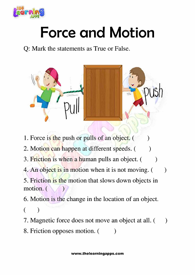Force-and-Motion-Worksheets-Grade-3-Activity-10