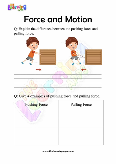 Force-and-Motion-Worksheets-Grade-3-Activity-5