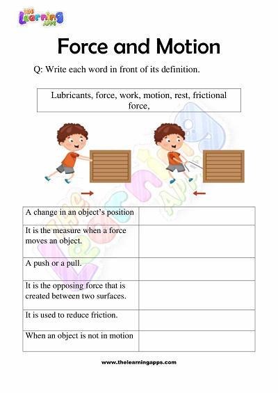 Force-and-Motion-Worksheets-Grade-3-Activity-6