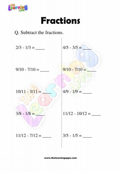 Fractions - Grade 3 - Activity 9