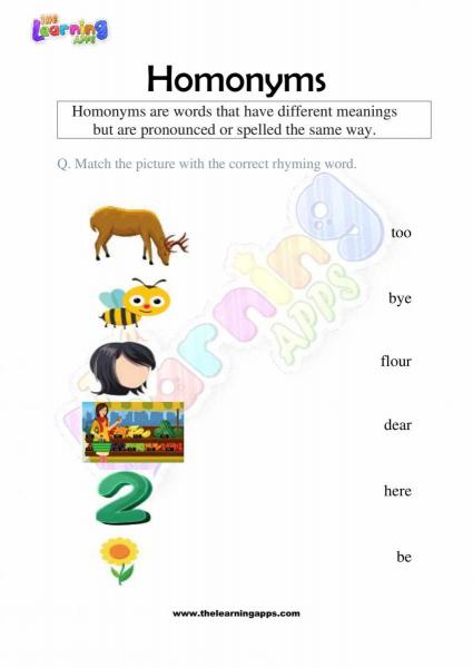 Homonyms-Worksheets-Grade-2-Activity-8