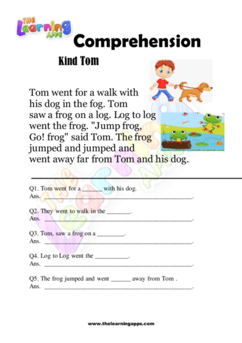 Kind Tom Comprehension