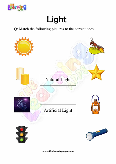 Light-Worksheets-Grade-3-Activity-8