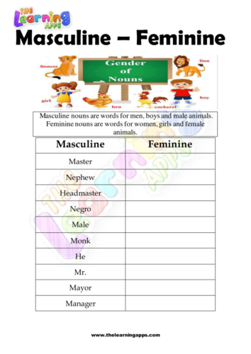 Masculine - Feminine 05