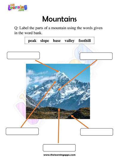 Mountains-Worksheets-for-Grade-3-Activity-01