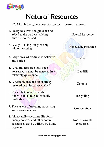 Natural-Resources-Worksheets-for-Grade 3-Activity-5