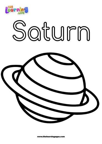 Planets-Coloring-Worksheet-Saturn