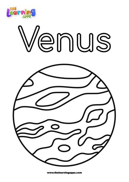 Planets-Coloring-Worksheet-Venus